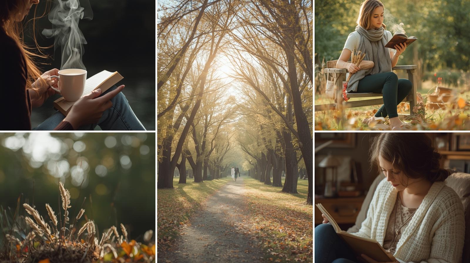 Person enjoying "me time"